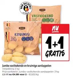 Jumbo Jumbo vastkokende en kruimige aardappelen aanbieding
