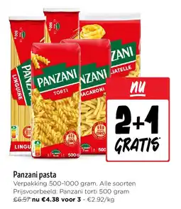 Jumbo Panzani pasta aanbieding