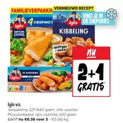 Jumbo Iglo vis aanbieding