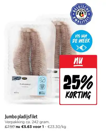 Jumbo Jumbo pladijsfilet aanbieding