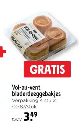 Jumbo Vol-au-vent bladerdeeggebakjes aanbieding