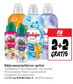 Jumbo Robijn wasverzachters en -parfum aanbieding
