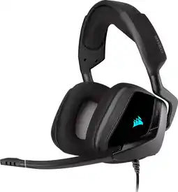 Coolblue Corsair Void RGB Elite USB Premium Gaming Headset PC Carbon/Zwart aanbieding