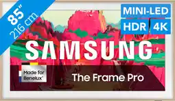 Coolblue Samsung 85 The Frame Pro LS03FW 4K (2025) aanbieding