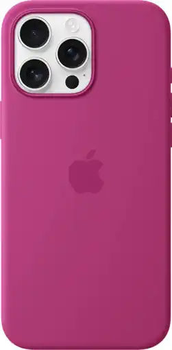 Coolblue Apple iPhone 16 Pro Max Back Cover met MagSafe Fuchsia aanbieding
