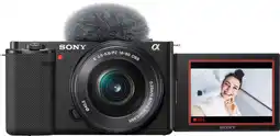 Coolblue Sony ZV-E 10 + 16-50mm lens aanbieding