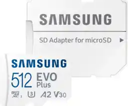 Coolblue Samsung MicroSDXC EVO Plus (2024) 512 Go aanbieding