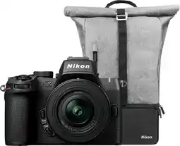 Coolblue Nikon Z50 II + DX 16-50mm f/3.5-6.3 + Sac à Dos aanbieding