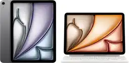Coolblue Apple iPad Air (2021) 11 Pouces 128 Go Wifi Gris Sidéral + Magic Keyboard AZERTY Blanc aanbieding