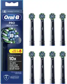Coolblue Oral-B Pro Cross Action Noir (8 pièces) aanbieding
