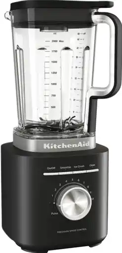 Coolblue KitchenAid Pure Power 5KSB2073EBM Noir Mat aanbieding
