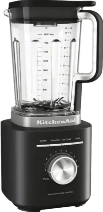 Coolblue KitchenAid Pure Power 5KSB2073EBM Noir Mat aanbieding