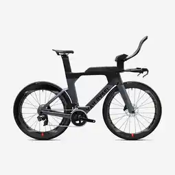 Decathlon Triatlonfiets XCR Tri Rival AXS Power wielen Fulcrum Wind 750/550 aanbieding
