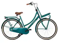 Decathlon Popal Daily Dutch Basic+ N3 Transportfiets - Stadsfiets - Dames - Forest Green aanbieding