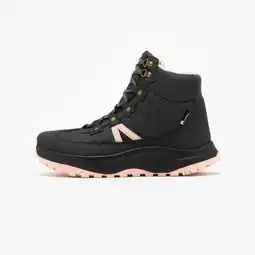 Decathlon Warme waterdichte wandelschoenen voor dames NH500 grijs aanbieding
