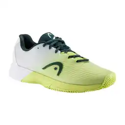 Decathlon Head Revolt Pro 4.0 Clay 273273 Lnwh Vert Et Blanc aanbieding