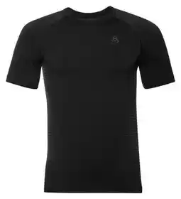 Decathlon Odlo Performance Warm Eco Korte Mouw Jersey Zwart aanbieding