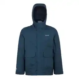 Decathlon Ezdale Waterdichte Jas voor Kinderen/Kinderen (Maanlicht Denim) aanbieding