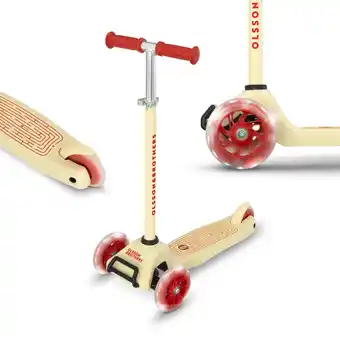 Decathlon Kinderstep OLSSON POP - ABEC 9, verstelbare hoogte 77-98 cm, LED-wielen aanbieding
