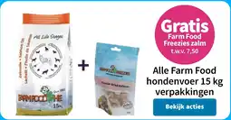 Plein.nl Alle Farm Food hondenvoer verpakkingen aanbieding