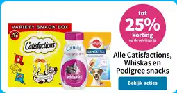 Plein.nl Alle Catisfactions, Whiskas en Pedigree snacks aanbieding