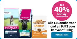 Plein.nl Alle Eukanuba voor hond en IAMS voor kat aanbieding