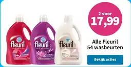 Plein.nl Alle Fleuril 54 wasbeurten aanbieding