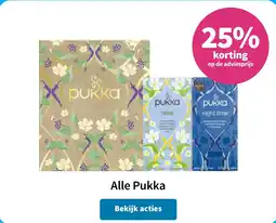Plein.nl Alle Pukka aanbieding