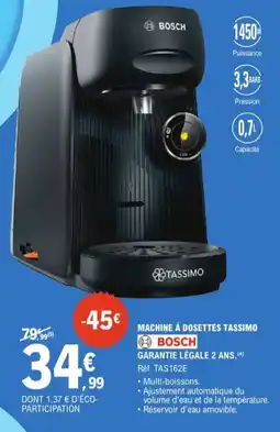E.Leclerc Bosch Garantie Légale 2 ans aanbieding
