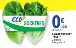 E.Leclerc Salade Sucrine Eco+ aanbieding