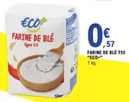 E.Leclerc Farine De Blé T55 eco+ aanbieding