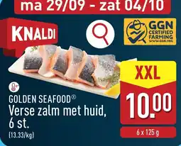 ALDI Golden seafood verse zalm met huid aanbieding