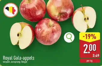 ALDI Royal Gala-appels aanbieding