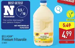 ALDI Bellasan Premium frituurolie aanbieding