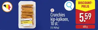 ALDI Crunchies kip-kalkoen aanbieding