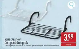 ALDI Home creation compact droogrek aanbieding