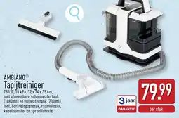 ALDI Ambiano tapijtreiniger aanbieding