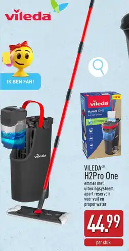 ALDI Vileda H2Pro One aanbieding