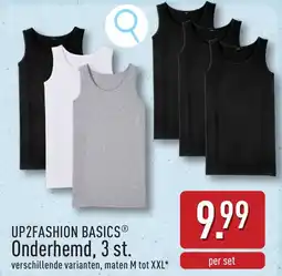 ALDI Up2fashion basics onderhemd aanbieding