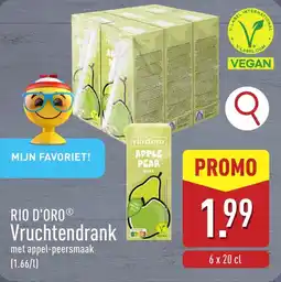 ALDI Rio d'oro vruchtendrank aanbieding