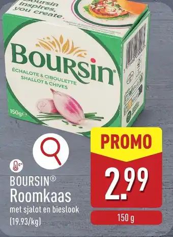 ALDI Boursin roomkaas aanbieding