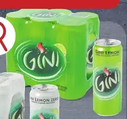 ALDI Gini lemon aanbieding