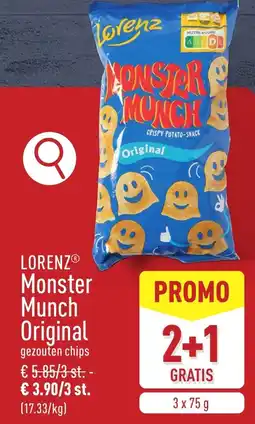 ALDI Lorenz monster munch original aanbieding