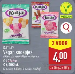 ALDI Katja Vegan Snoepjes aanbieding