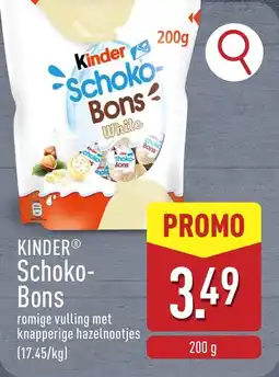 ALDI Kinder Schoko - Bons aanbieding