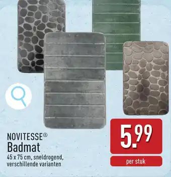 ALDI Novitesse Badmat aanbieding
