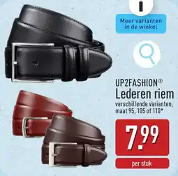 ALDI Up2fashion Lederen Riem aanbieding