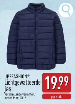 ALDI Up2fashion Lichtgewatteerde jas aanbieding