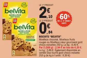 E.Leclerc Biscuits Belvita aanbieding