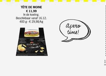 Lidl Tête De Moine aanbieding